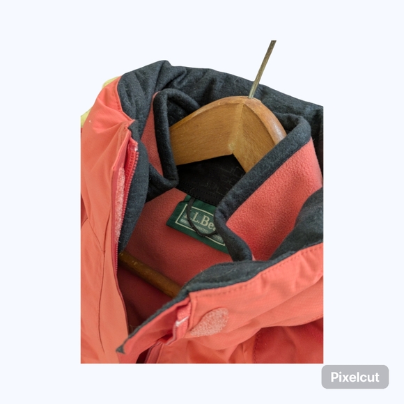 LL Bean Foul Warm Dry Foul Weather Jacket Polartec Lined Women's Small - Picture 2 of 15